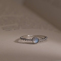 眼眸。Moonstone | 月光石 | 925純銀戒指_1 眼眸。Moonstone | 月光石 | 925純銀戒指_1