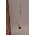 陶醉。Ruby | 紅寶石 | 925純銀鍍18K金鎖骨鍊 陶醉。Ruby | 紅寶石 | 925純銀鍍18K金鎖骨鍊