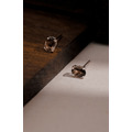 晨韻。Smoky Quartz | 茶晶 | 925純銀耳環(可改夾式耳環) 晨韻。Smoky Quartz | 茶晶 | 925純銀耳環(可改夾式耳環)