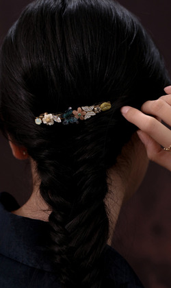 錦簪。手工髮夾 (單入)