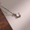 無人之島。Labradorite | 拉長石 | 氣質925純銀鎖骨鍊_2 無人之島。Labradorite | 拉長石 | 氣質925純銀鎖骨鍊_2
