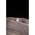 幻曦。Moonstone | 月光石 | 925純銀耳環 幻曦。Moonstone | 月光石 | 925純銀耳環