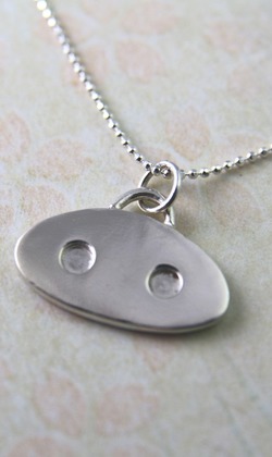 【諸事順心】豬鼻子 / 純銀項鍊 / 小豬項鍊 / Sterling Silver Necklace / Pig-nose 【諸事順心】豬鼻子 / 純銀項鍊 / 小豬項鍊 / Sterling Silver Necklace / Pig-nose