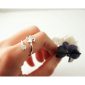 【雙倍幸運】幸運草戒指 / 純銀戒指 / 開口戒 / Sterling Silver Ring / Four-Leaved Clover 【雙倍幸運】幸運草戒指 / 純銀戒指 / 開口戒 / Sterling Silver Ring / Four-Leaved Clover