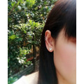 【鏤空耳骨夾-單只】純銀耳環 / 無耳洞耳骨夾 / Sterling Silver Ear Cuff / Earring / Circle / Elegant_3 【鏤空耳骨夾-單只】純銀耳環 / 無耳洞耳骨夾 / Sterling Silver Ear Cuff / Earring / Circle / Elegant_3