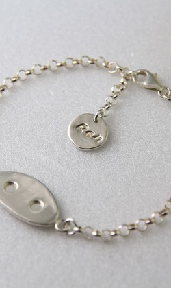 免費刻字【諸事順心】豬鼻子 / 純銀手鍊 / 小豬手鍊 / Sterling Silver Bracelet / Pig-nose 免費刻字【諸事順心】豬鼻子 / 純銀手鍊 / 小豬手鍊 / Sterling Silver Bracelet / Pig-nose