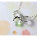 【翩然少女心】蝴蝶結項鍊 / 純銀項鍊 / Sterling Silver Necklace / Ribbon & Bow_1 【翩然少女心】蝴蝶結項鍊 / 純銀項鍊 / Sterling Silver Necklace / Ribbon & Bow_1