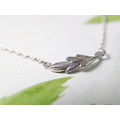 【羽葉】純銀鎖骨鍊 / 純銀項鍊 / Sterling Silver Necklace / Feather / Leaf 【羽葉】純銀鎖骨鍊 / 純銀項鍊 / Sterling Silver Necklace / Feather / Leaf