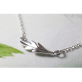 【羽葉】純銀鎖骨鍊 / 純銀項鍊 / Sterling Silver Necklace / Feather / Leaf_1 【羽葉】純銀鎖骨鍊 / 純銀項鍊 / Sterling Silver Necklace / Feather / Leaf_1