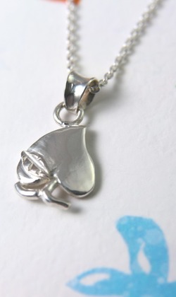 【小桃子好討喜】桃子項鍊 / 純銀項鍊 / Sterling Silver Necklace / Peach 【小桃子好討喜】桃子項鍊 / 純銀項鍊 / Sterling Silver Necklace / Peach
