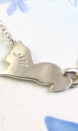 【沉睡貓咪】貓咪項鍊 / 純銀項鍊 / Sterling Silver Necklace / Silver Cat Necklace / Kitty 【沉睡貓咪】貓咪項鍊 / 純銀項鍊 / Sterling Silver Necklace / Silver Cat Necklace / Kitty