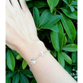免費刻字【雙倍幸運】幸運草手鍊 / 純銀手鍊 / Sterling Silver Bracelet / Four-Leaved Clover_4 免費刻字【雙倍幸運】幸運草手鍊 / 純銀手鍊 / Sterling Silver Bracelet / Four-Leaved Clover_4