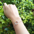 免費刻字【暖心花圈】花圈手鍊 / 純銀手鍊 / Sterling Silver Bracelet / Mistletoe_2 免費刻字【暖心花圈】花圈手鍊 / 純銀手鍊 / Sterling Silver Bracelet / Mistletoe_2