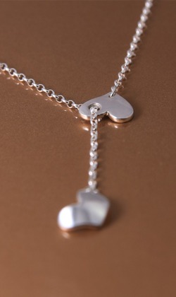 【掛心】愛心項鍊 / 心型項鍊 / 純銀項鍊 / Sterling Silver Necklace / Heart / Love 【掛心】愛心項鍊 / 心型項鍊 / 純銀項鍊 / Sterling Silver Necklace / Heart / Love