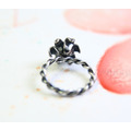 【純潔百合】百合戒指 / 純銀戒指 / 麻花戒指 / Sterling Silver Ring / Lily_2 【純潔百合】百合戒指 / 純銀戒指 / 麻花戒指 / Sterling Silver Ring / Lily_2