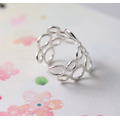 【圓】幾何原創 / 純銀戒指 / 開口戒 / 活動戒圍 / 原創手作 / Sterling Silver Ring / Circle_1 【圓】幾何原創 / 純銀戒指 / 開口戒 / 活動戒圍 / 原創手作 / Sterling Silver Ring / Circle_1