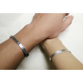 免費刻字【藏愛-波紋手環-單只】純銀手環 / 男女適用 / 鍛敲 / Sterling Silver Bracelet / Hammered_4 免費刻字【藏愛-波紋手環-單只】純銀手環 / 男女適用 / 鍛敲 / Sterling Silver Bracelet / Hammered_4