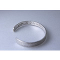 免費刻字【藏愛-波紋手環-單只】純銀手環 / 男女適用 / 鍛敲 / Sterling Silver Bracelet / Hammered_1 免費刻字【藏愛-波紋手環-單只】純銀手環 / 男女適用 / 鍛敲 / Sterling Silver Bracelet / Hammered_1