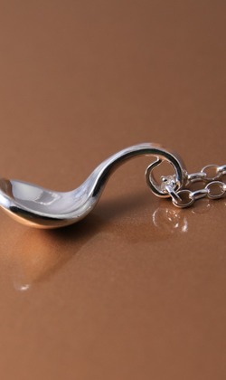 免費刻字【銀湯匙】彌月禮 / 銀湯匙吊飾 / 純銀吊飾 / Sterling Silver Charm / Silver Spoon 免費刻字【銀湯匙】彌月禮 / 銀湯匙吊飾 / 純銀吊飾 / Sterling Silver Charm / Silver Spoon