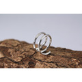 【簡約方線開口戒-二圈】純銀戒指 / 幾何開口戒 / Sterling Silver Ring 【簡約方線開口戒-二圈】純銀戒指 / 幾何開口戒 / Sterling Silver Ring