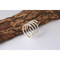 【簡約方線開口戒-四圈】純銀戒指 / 幾何開口戒 / Sterling Silver Ring_1 【簡約方線開口戒-四圈】純銀戒指 / 幾何開口戒 / Sterling Silver Ring_1
