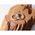 可刻字【簡約半圓戒】純銀戒指 / Sterling Silver Ring / Circle Ring / Classic_2 可刻字【簡約半圓戒】純銀戒指 / Sterling Silver Ring / Circle Ring / Classic_2