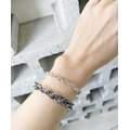 【純手工焊接迴旋鍊-細】純銀手鍊/中性手鍊/Sterling Silver Bracelet/Handmade_3 【純手工焊接迴旋鍊-細】純銀手鍊/中性手鍊/Sterling Silver Bracelet/Handmade_3