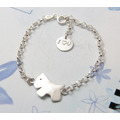 免費刻字【汪汪雪納瑞】純銀手鍊/狗狗手鍊/Sterling Silver Bracelet/Doggy 免費刻字【汪汪雪納瑞】純銀手鍊/狗狗手鍊/Sterling Silver Bracelet/Doggy