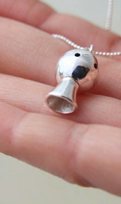 【立體晴天娃娃】純銀項鍊 / Sterling Silver Necklace / Sunny Doll 【立體晴天娃娃】純銀項鍊 / Sterling Silver Necklace / Sunny Doll