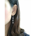 免費改夾式【搖擺扭轉長耳環】素面耳環/純銀耳環/Sterling Silver Earrings/Swing Earrings 免費改夾式【搖擺扭轉長耳環】素面耳環/純銀耳環/Sterling Silver Earrings/Swing Earrings
