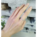 【極細波紋戒】純銀戒指/指節戒/Sterling Silver Ring/Hammered String Ring_2 【極細波紋戒】純銀戒指/指節戒/Sterling Silver Ring/Hammered String Ring_2