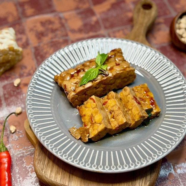 【 輕烹調系列 】台式三杯鷹嘴豆天貝 【 輕烹調系列 】台式三杯鷹嘴豆天貝