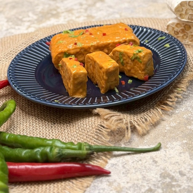 【 輕烹調系列 】泰式紅咖哩鷹嘴豆天貝 【 輕烹調系列 】泰式紅咖哩鷹嘴豆天貝