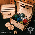 |木質收納盒|可鎖|藏寶箱 Dice Box Wood_2 |木質收納盒|可鎖|藏寶箱 Dice Box Wood_2