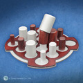 棋蹟連連|進階木製版|Gobblet_1 棋蹟連連|進階木製版|Gobblet_1
