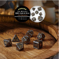 Q-Workshop|巫師 貓 The Witcher Cat|7入套骰|異材質金屬骰 Hybrid Dice|TRPG|鑲嵌|獵魔士_1 Q-Workshop|巫師 貓 The Witcher Cat|7入套骰|異材質金屬骰 Hybrid Dice|TRPG|鑲嵌|獵魔士_1