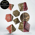 Q-Workshop|巫師 The Witcher Crones|7入套骰+1枚金屬幣|TRPG|獵魔士 Q-Workshop|巫師 The Witcher Crones|7入套骰+1枚金屬幣|TRPG|獵魔士