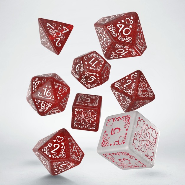 Q-Workshop|情人節 Valentine’s Day|8入套骰|TRPG Q-Workshop|情人節 Valentine’s Day|8入套骰|TRPG