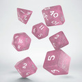 Q-Workshop|粉紅絲帶 Pink Ribbon|7入套骰|TRPG Q-Workshop|粉紅絲帶 Pink Ribbon|7入套骰|TRPG