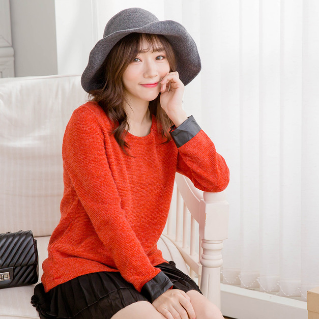 日系蝴蝶結羊毛混紡針織帽(深灰) 日系蝴蝶結羊毛混紡針織帽(深灰)