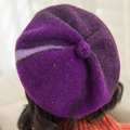 時尚英倫畫家羊毛帽(紫)_1 時尚英倫畫家羊毛帽(紫)_1