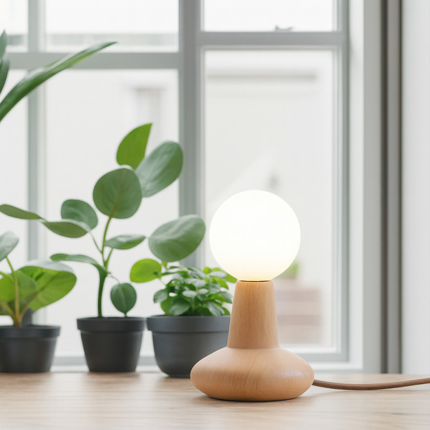 大正復古洋風 北美梣木桌燈 原木 職人手作 077LT 大正復古洋風 北美梣木桌燈 原木 職人手作 077LT