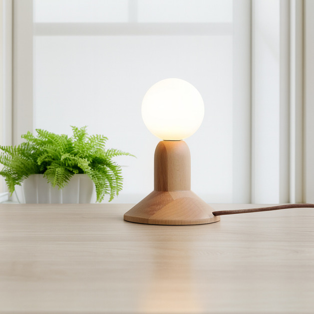 大正復古洋風 北美梣木桌燈 原木 職人手作 079LT 大正復古洋風 北美梣木桌燈 原木 職人手作 079LT