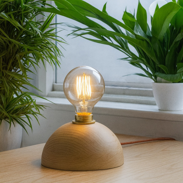 大正復古洋風 北美梣木桌燈 原木 職人手作 090LT 大正復古洋風 北美梣木桌燈 原木 職人手作 090LT