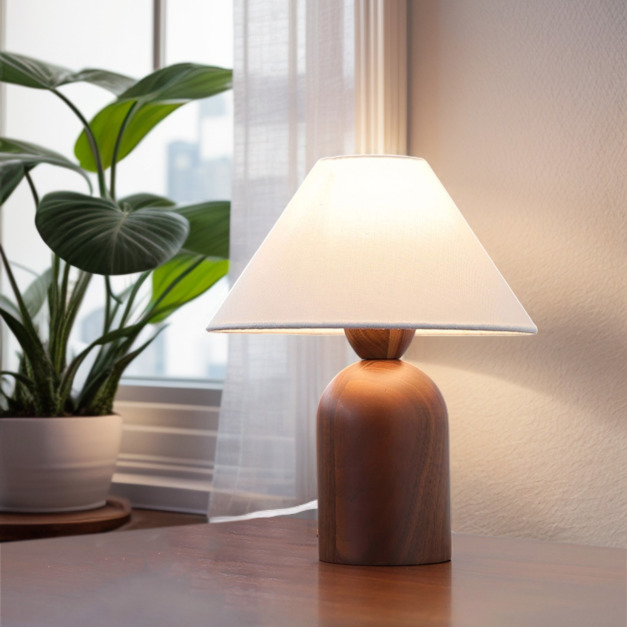 大正復古洋風 北美黑胡桃木桌燈 原木 職人手作 095LT 大正復古洋風 北美黑胡桃木桌燈 原木 職人手作 095LT