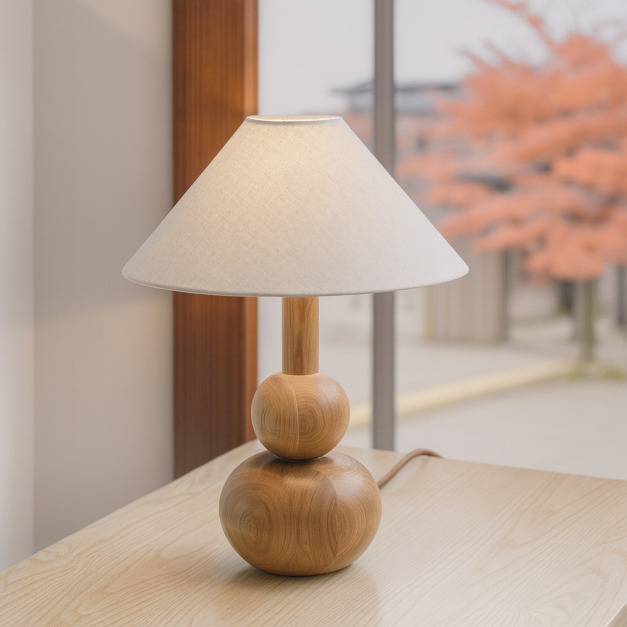 大正復古洋風 北美梣木桌燈 原木 職人手作 117LT 大正復古洋風 北美梣木桌燈 原木 職人手作 117LT