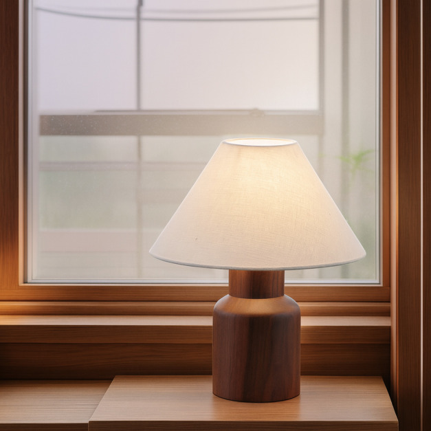 大正復古洋風 北美黑胡桃木桌燈 原木 職人手作 106LT 大正復古洋風 北美黑胡桃木桌燈 原木 職人手作 106LT