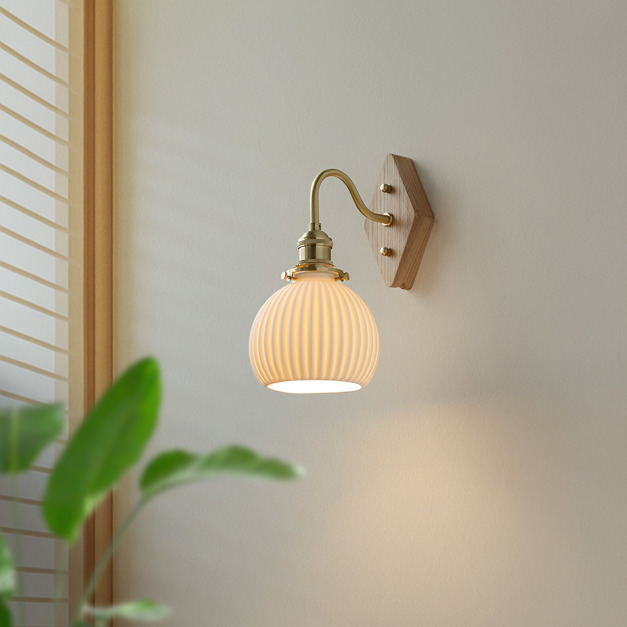 大正復古洋風 北美梣木壁燈 原木 職人手作 242LW 大正復古洋風 北美梣木壁燈 原木 職人手作 242LW