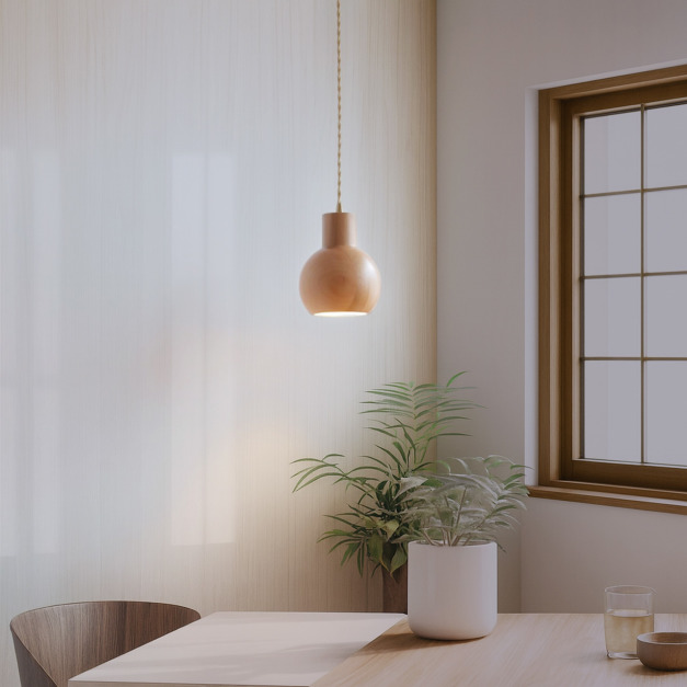 大正復古洋風 德國櫸木吊燈 原木 職人手作 264LC 大正復古洋風 德國櫸木吊燈 原木 職人手作 264LC