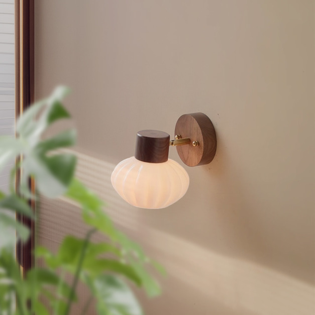 大正復古洋風 北美黑胡桃木壁燈 原木 手作 297LW 大正復古洋風 北美黑胡桃木壁燈 原木 手作 297LW